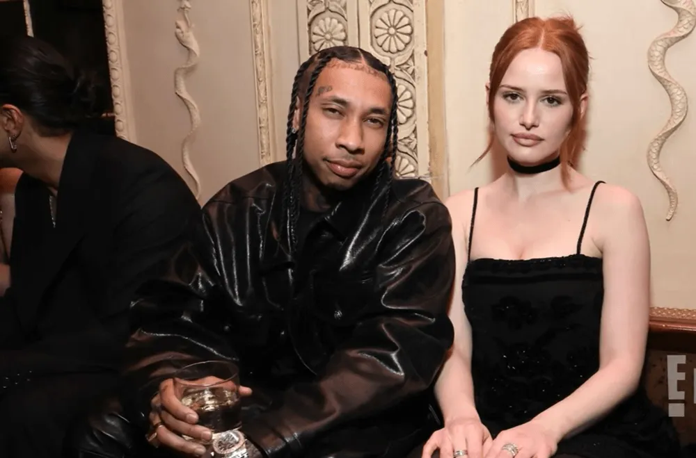 Screenshot of Tyga and Madelaine Petsch