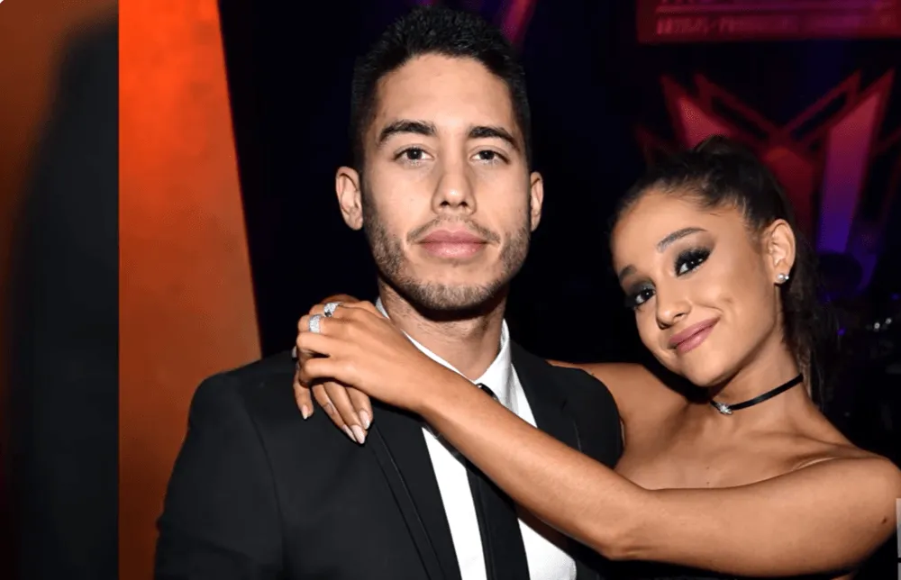 Screenshot of Ariana Grande and Ricky Alvarez