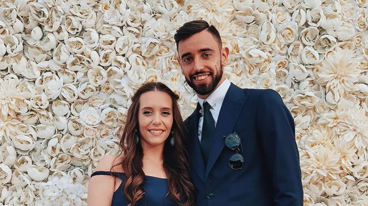 Screenshot of Bruno Fernandes and his wife, Ana Pinho