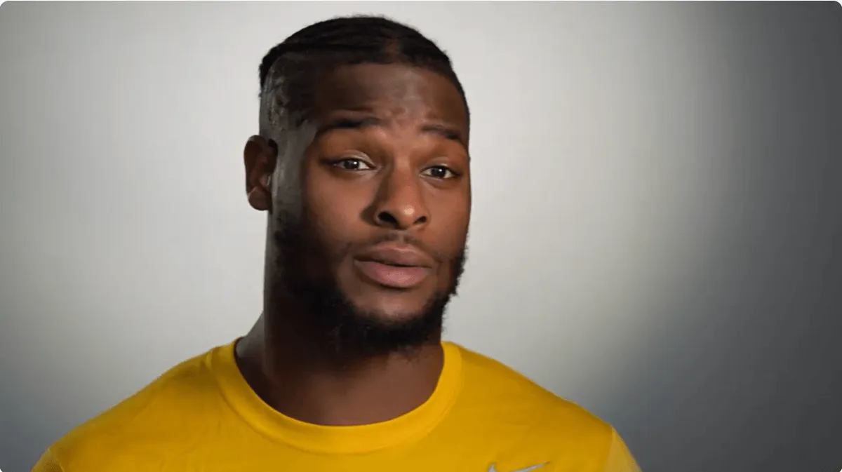 Screenshot of former running back Le'Veon Bell