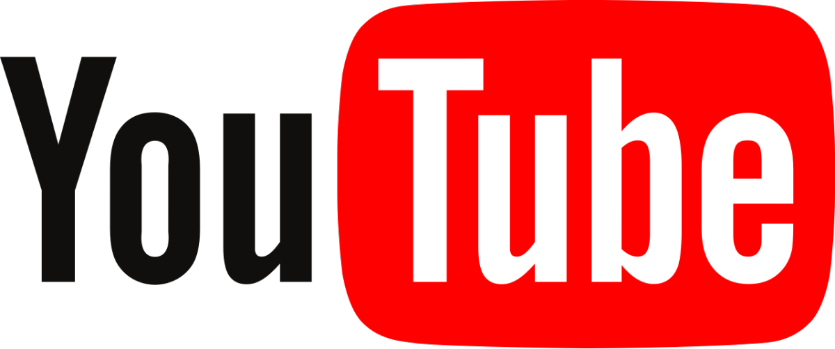 An image of the YouTube logo.