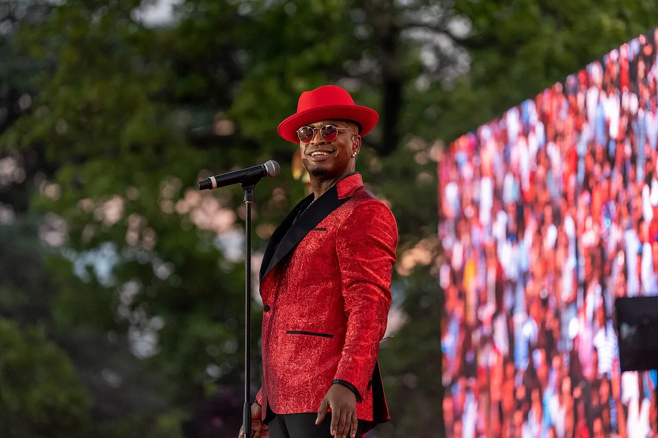 Ne-Yo performs during 4th of July celebrations on the South Lawn, Tuesday, July 4, 2023, at the White House