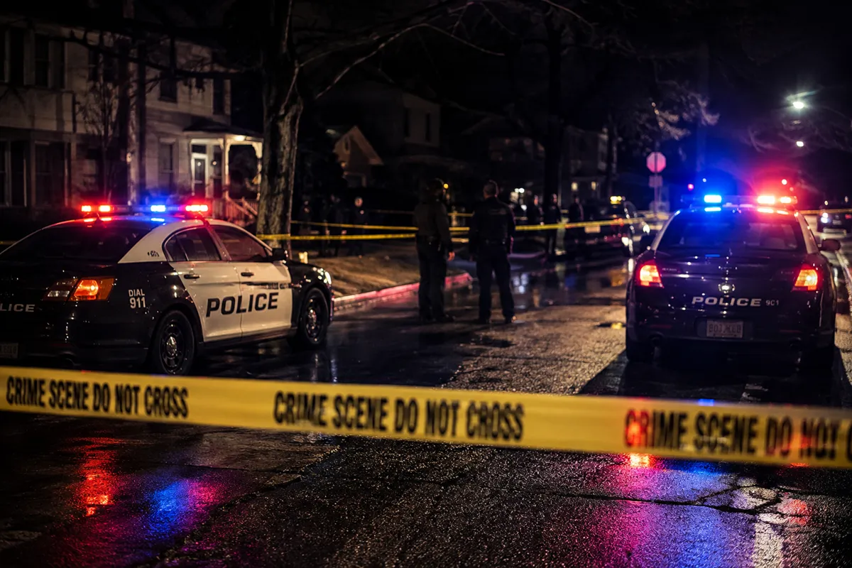 Police Investigation Underway as Crime Scene Is Sealed Off