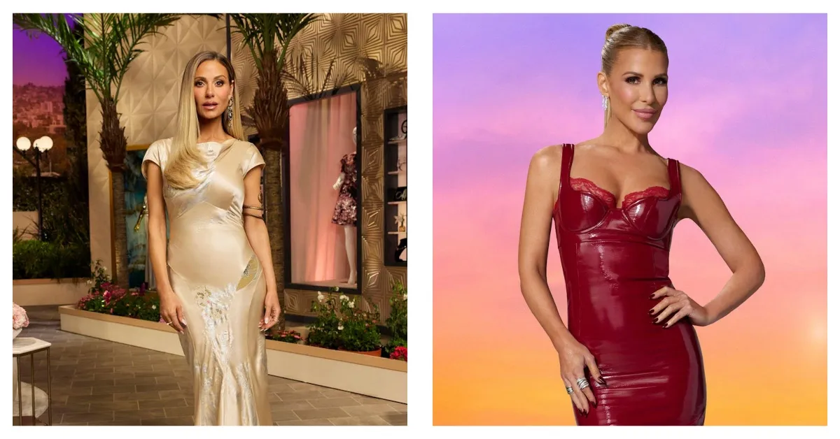 Side by side portraits of Dorit Kemsley and Tracy Tutor
