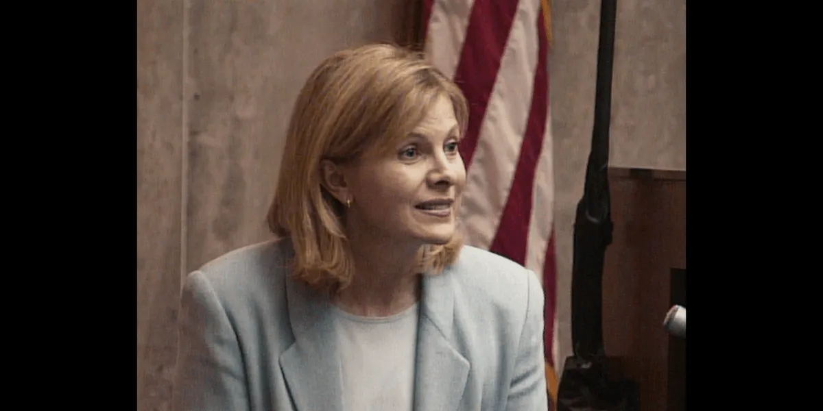 Jenny Jones testifying during 1999 civil trial