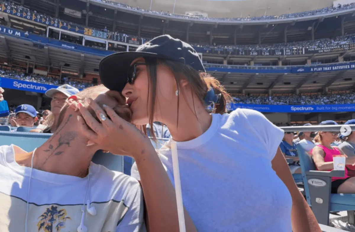 Justin Bieber Was ‘Subordinate' to Hailey at Dodgers Game