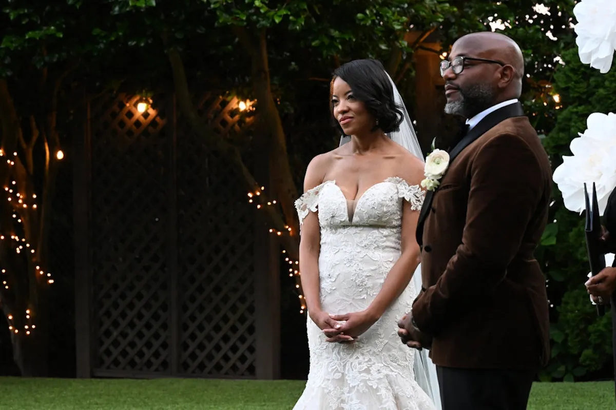 Nikki and Shawn on their wedding day in 'Married at First Sight' Season 20