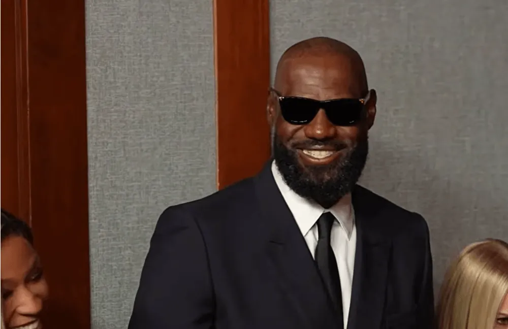 Screenshot of LeBron James