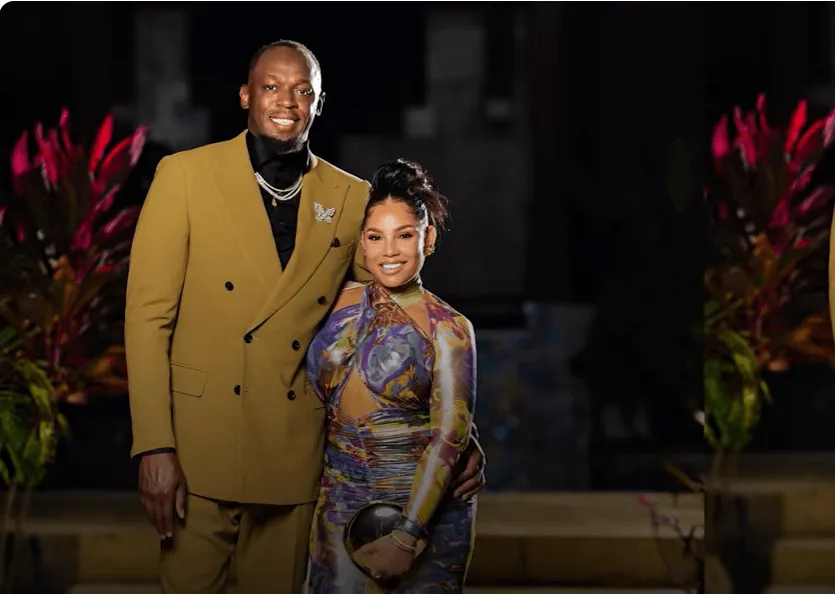 Screenshot of Usain Bolt and Kasi Bennett