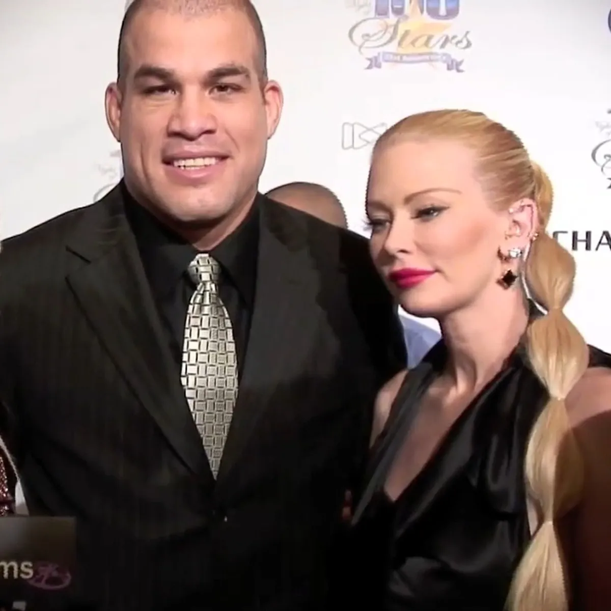 Tito Ortiz and Jenna Jameson are pictured together during their relationship.