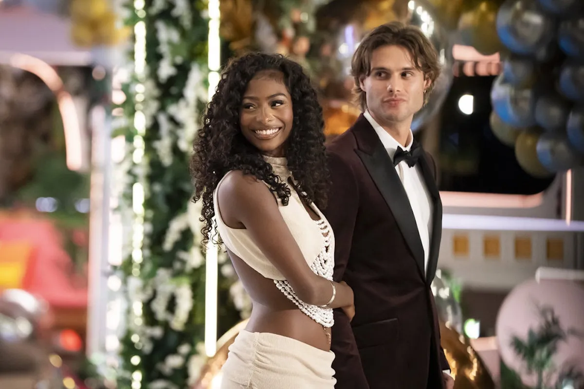 Smiling and Trinity and Bryce in the 'Love Island USA' Season 8 finale