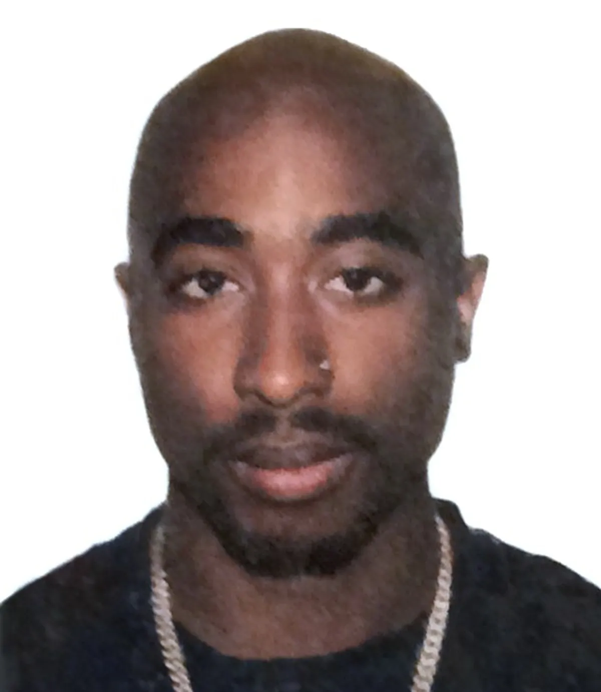 Tupac Shakur's passport photo