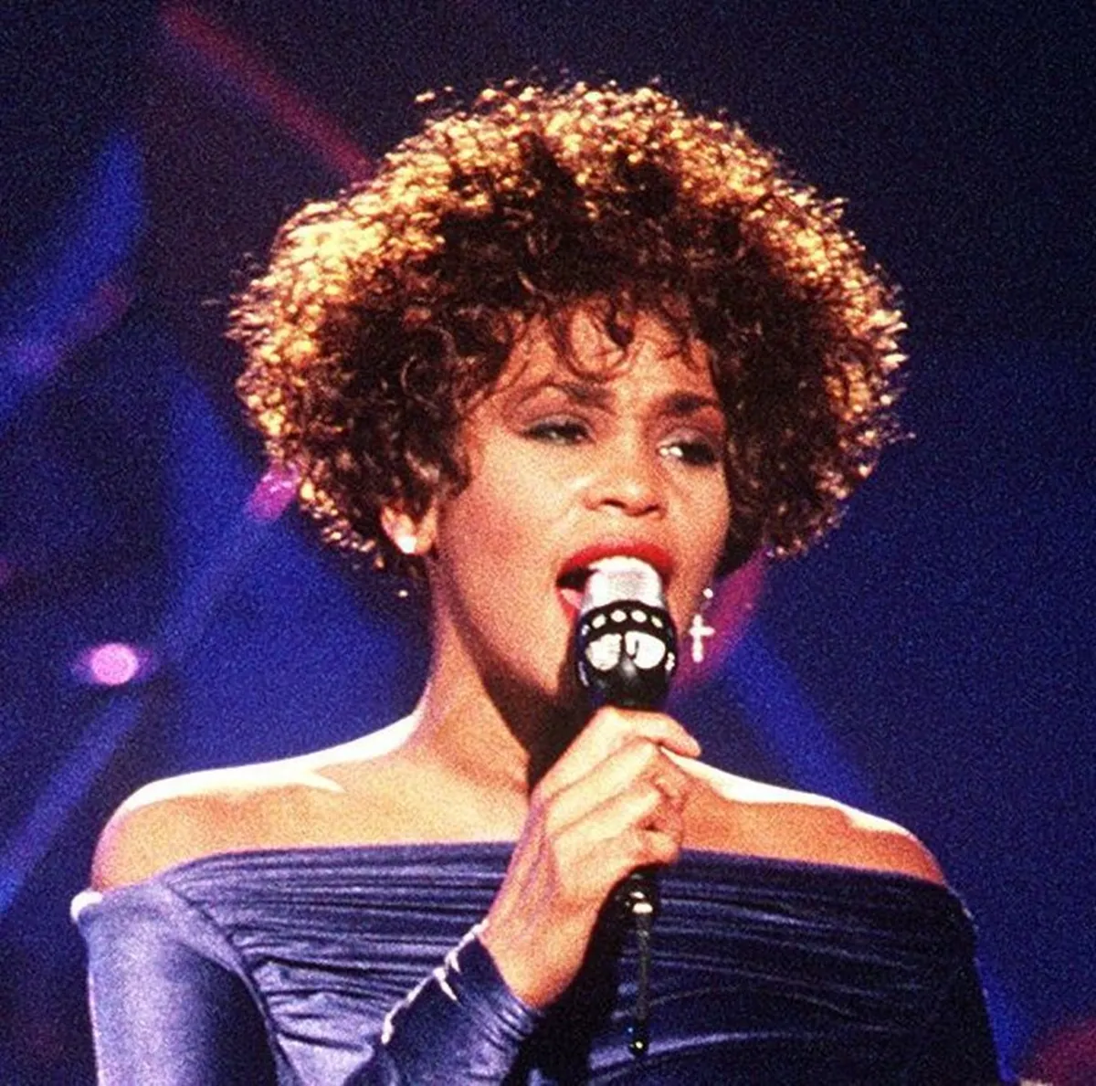 Whitney Houston performs