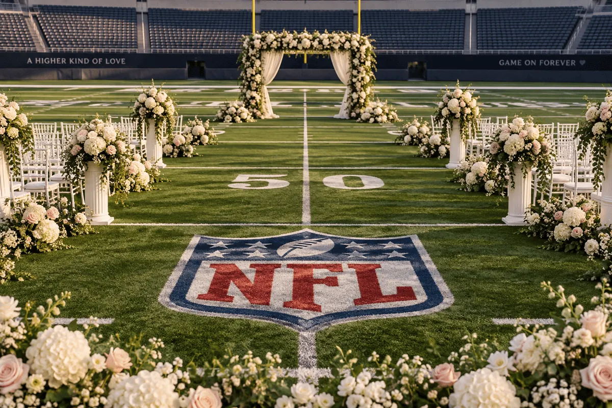 Several high-profile NFL weddings took place this off-season