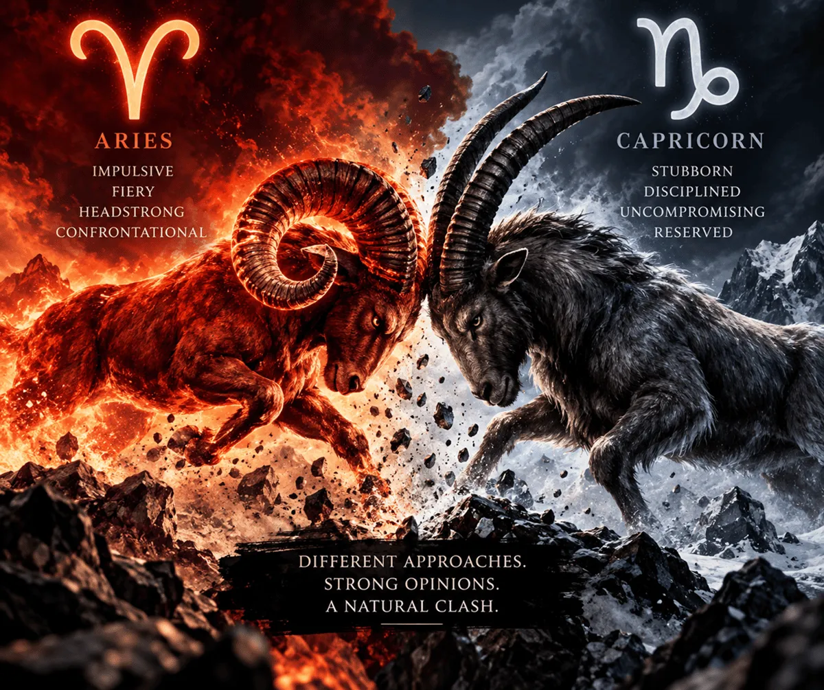 Aries and Capricorn compatibilty chart