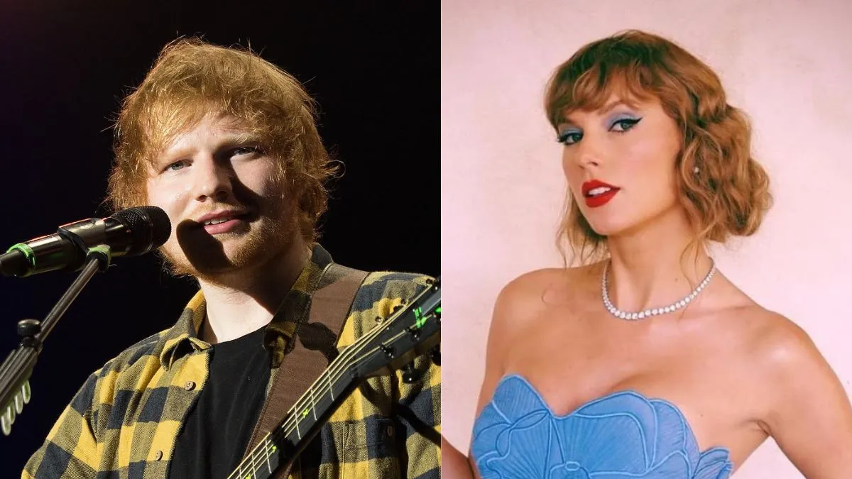 Taylor Swift reportedly distanced herself from Ed Sheeran. (Image Credit: Flickr/Claude, Instagram/@taylorswift)
