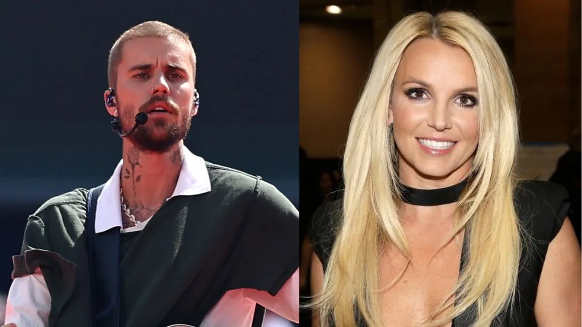 Britney Spears shares cryptic note featuring Justin Bieber. (Image Credit: Instagram/@lilbieber, Flickr/asian_pin)