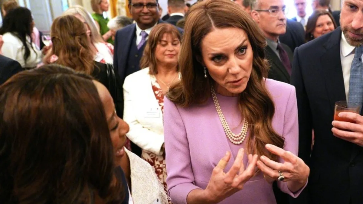 Kate Middleton’s royal reception problem is hard to hide. (Image Credit: X/@HallattTrevor)
