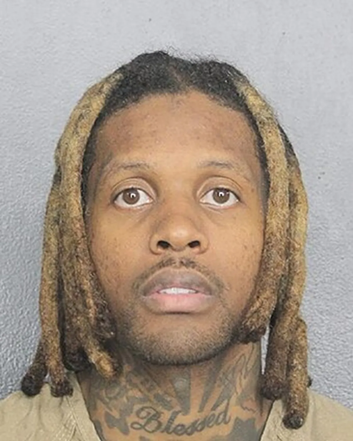 Lil Durk's booking photo