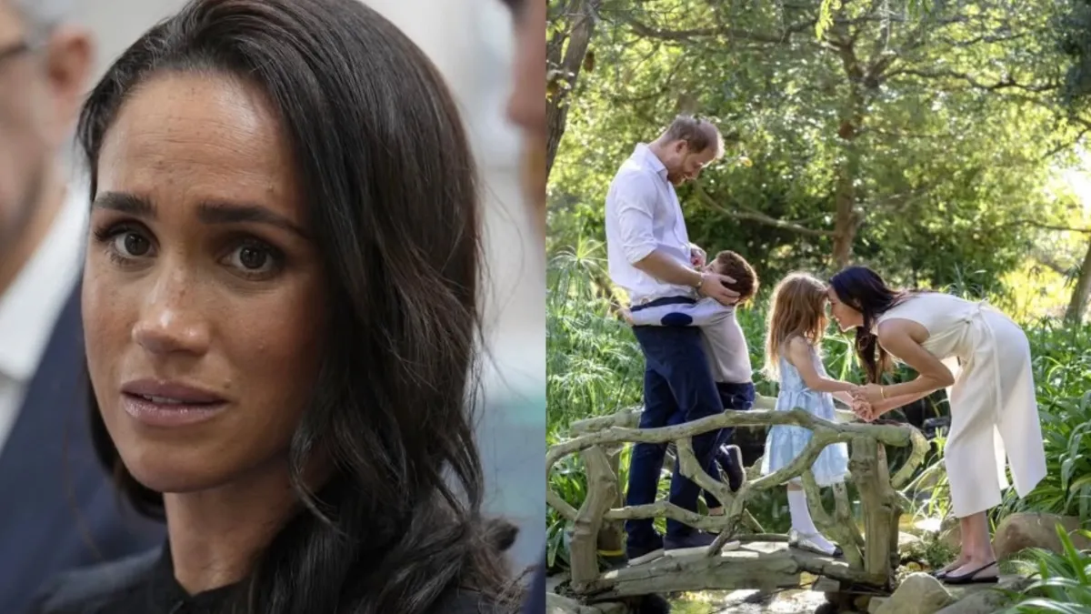 Meghan Markle may have left behind a clue to the Sussexes’ U.K. residence. (Image Credit: Instagram/@meghan, @meghanmarkle_fan)
