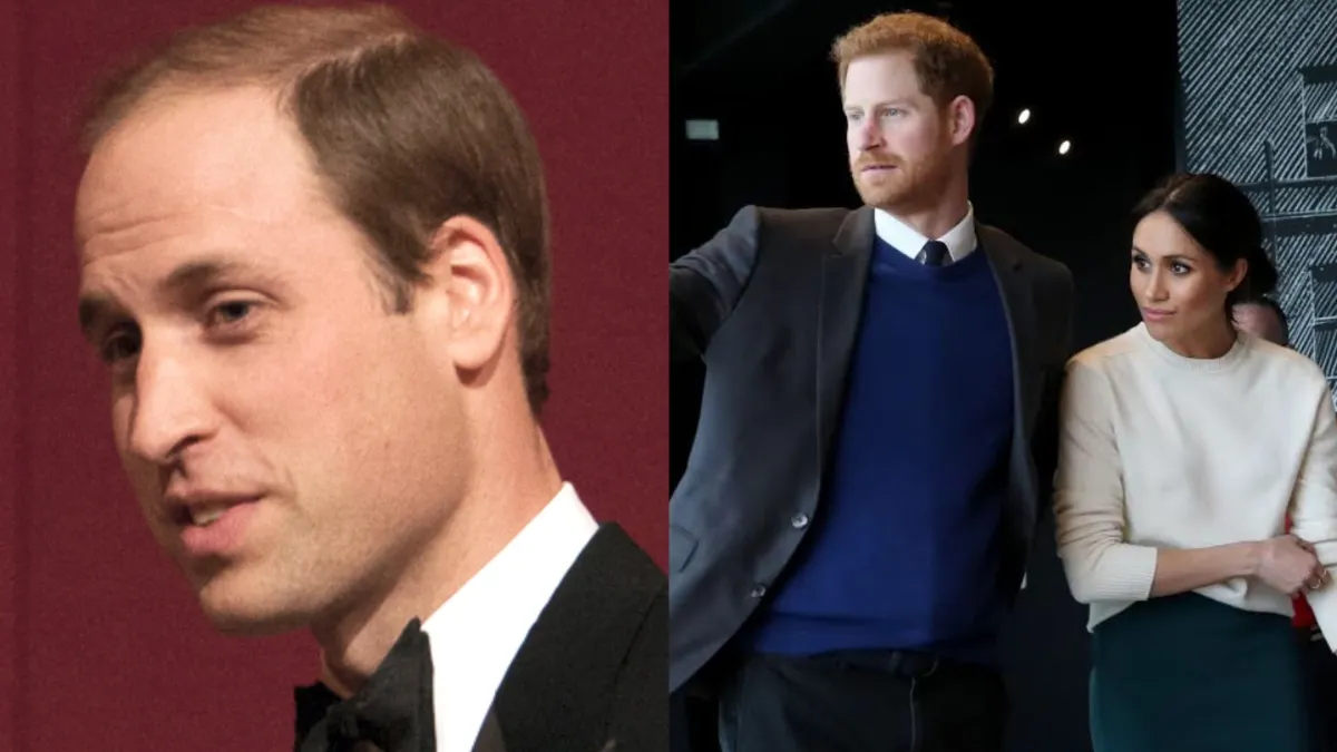 Prince William’s alleged push against Prince Harry and Meghan Markle revealed. (Image Credit: (L) Chatham House, CC BY 2.0, via Wikimedia Commons, (R) Northern Ireland Office, CC BY 2.0, via Wikimedia Commons)