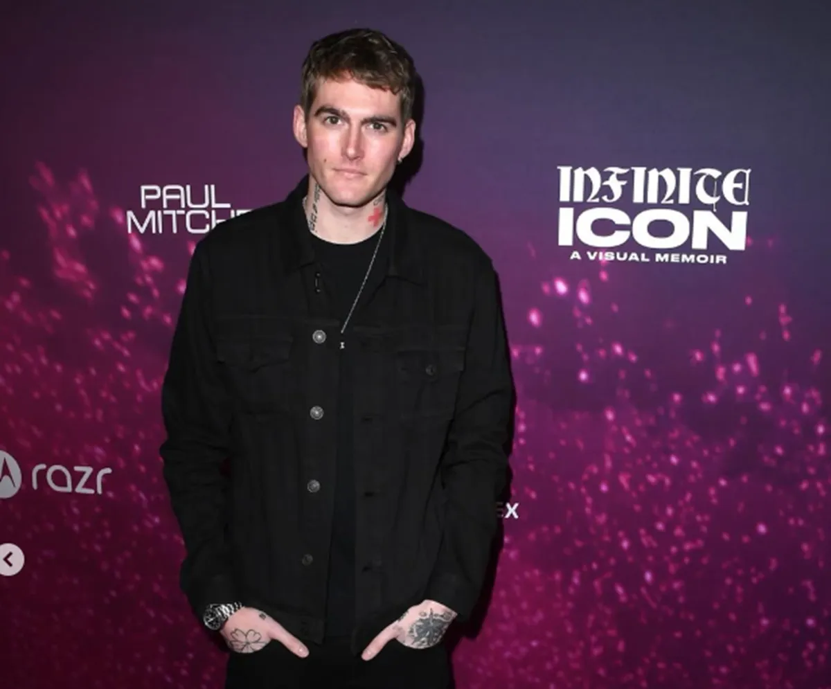 Presley Gerber poses on the red carpet for an event