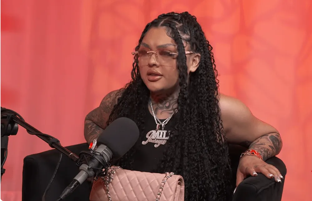 Screenshot of Blueface's ex Jaidyn Alexis