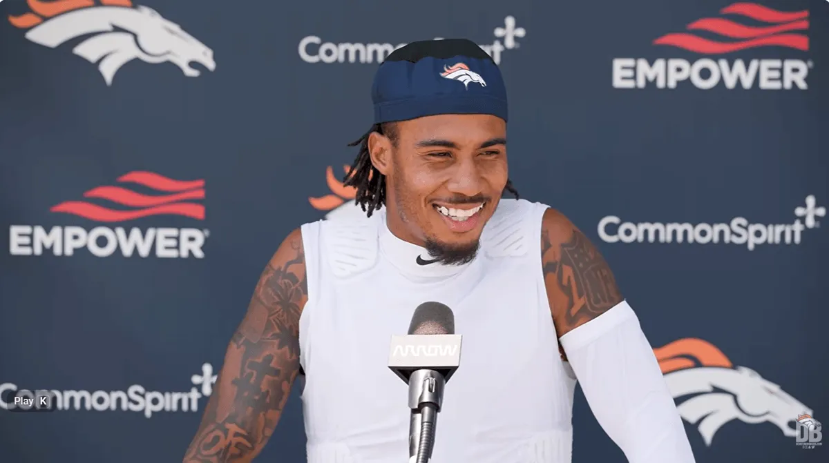Screenshot of Denver Broncos WR Pat Bryant