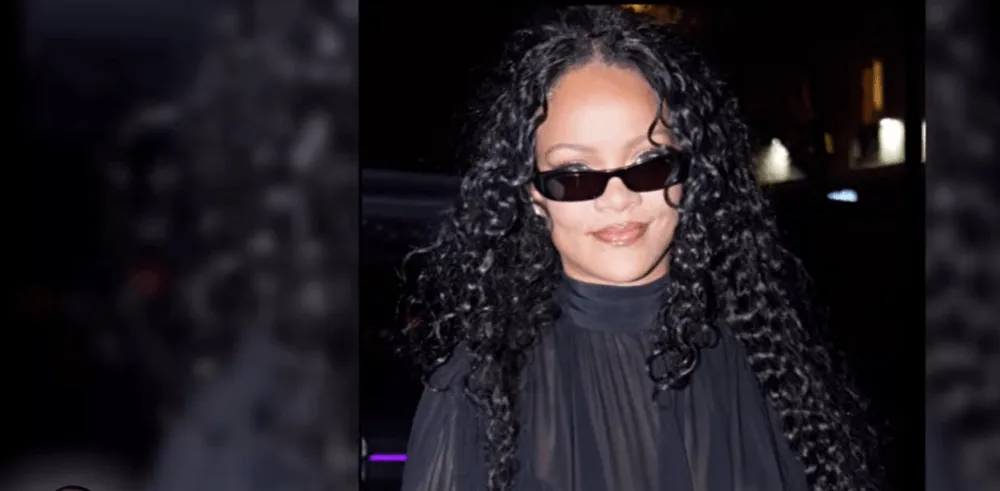 Screenshot of Rihanna in Paris