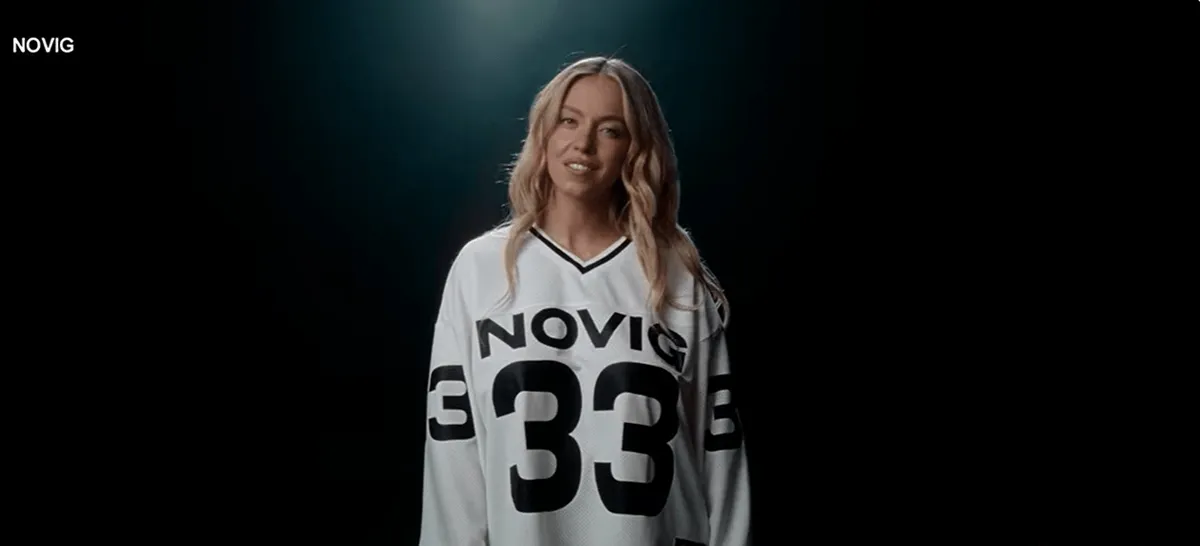 Screenshot of Sydney Sweeney