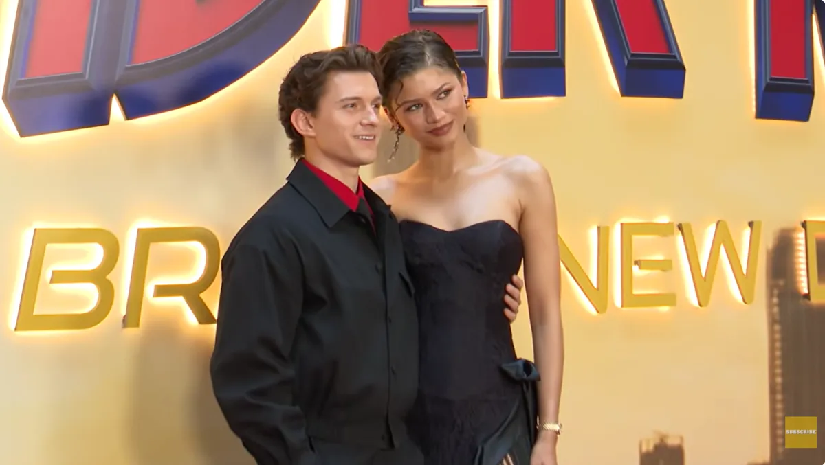 Screenshot of Tom Holland and Zendaya