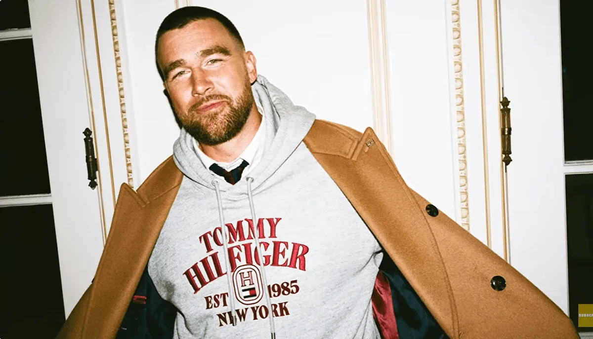 Screenshot of Travis Kelce