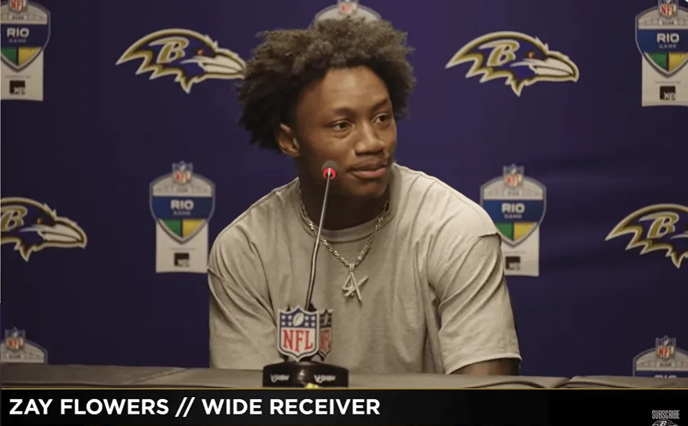 Who Is Baltimore Ravens Wide Receiver Zay Flowers’ Girlfriend, Kennedi?