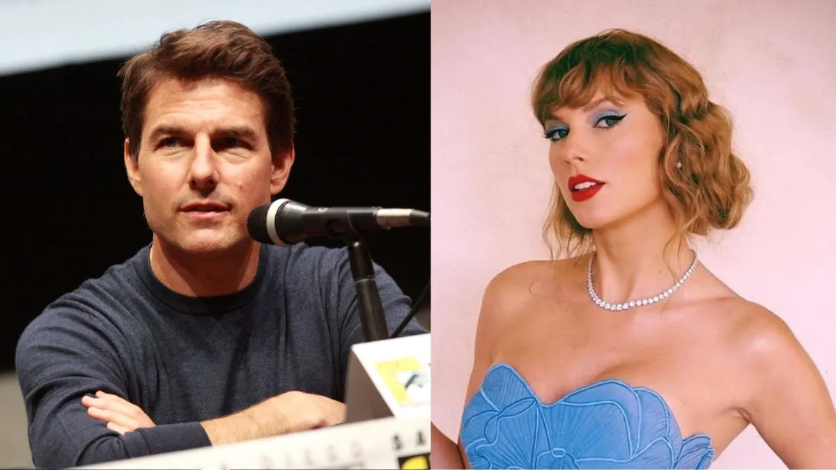 Tom Cruise and Taylor Swift's conversation decoded. (Image Credit: Flickr/Gage Skidmore, Instagram/@taylorswift)