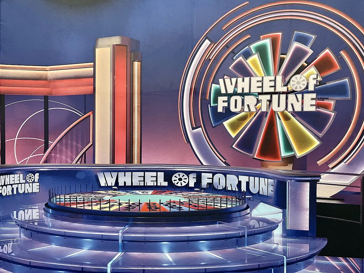 The set of 'Wheel of Fortune'