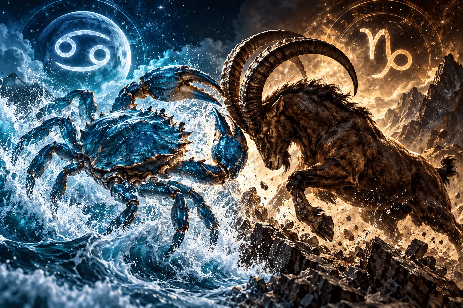 Cancer and Capricorn astrological compatibility
