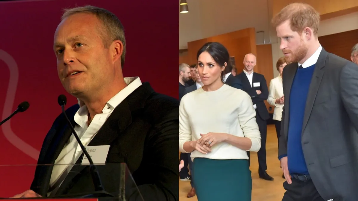 The Sussexes' secret hideout was hiding in plain sight. (Image Credit: (L) DFID - UK Department for International Development, CC BY 2.0, via Wikimedia Commons, (R) Northern Ireland Office, CC BY 2.0, via Wikimedia Commons)