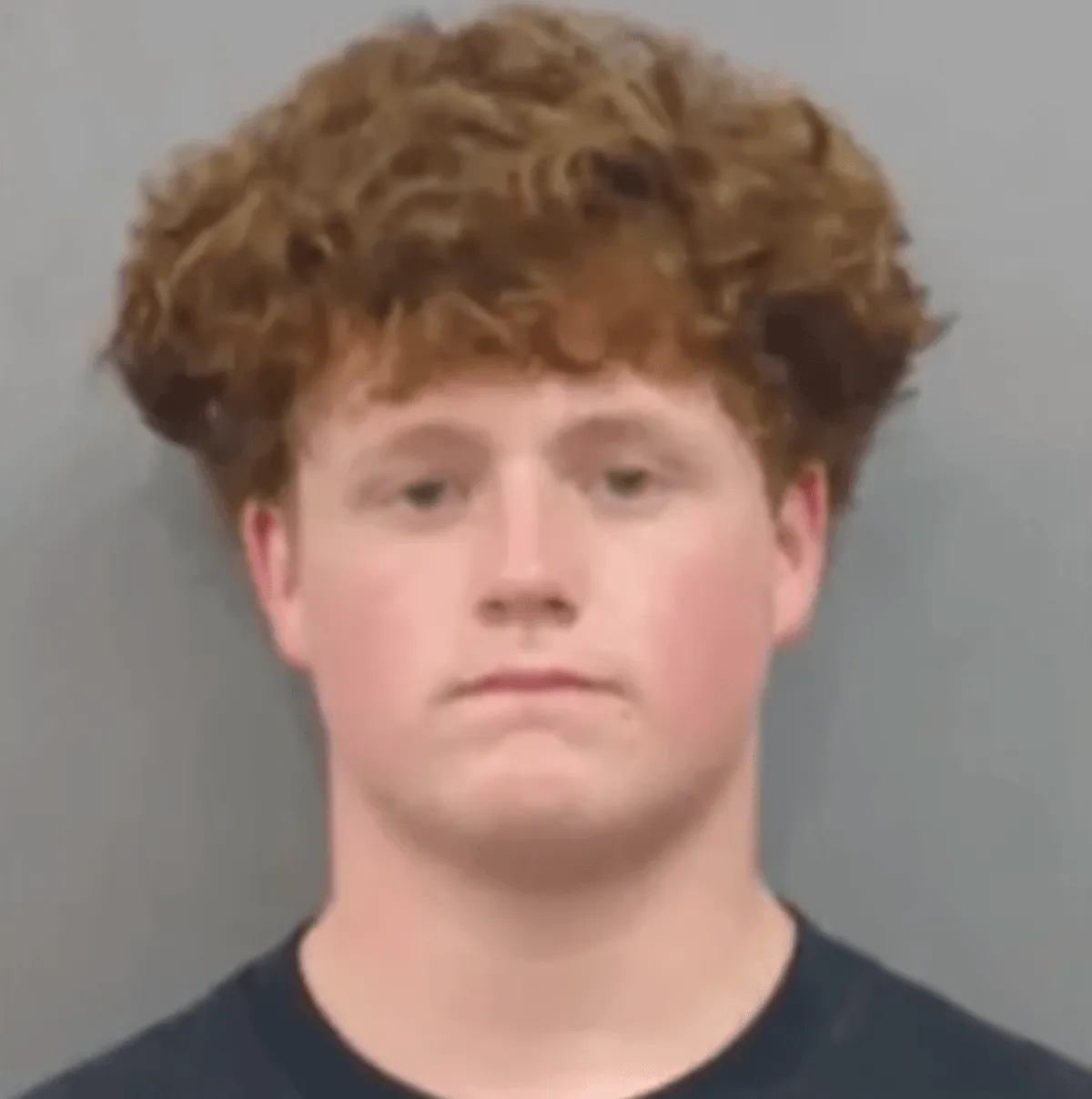 KJ Biermann's mugshot.
