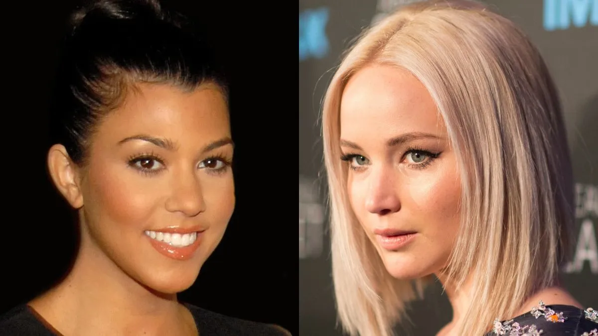 Kourtney Kardashian claps back at Jennifer Lawrence. (Image Credit: (L)Toglenn, CC BY-SA 3.0, via Wikimedia Commons (R)Joel Kowsky, Public domain, via Wikimedia Commons)