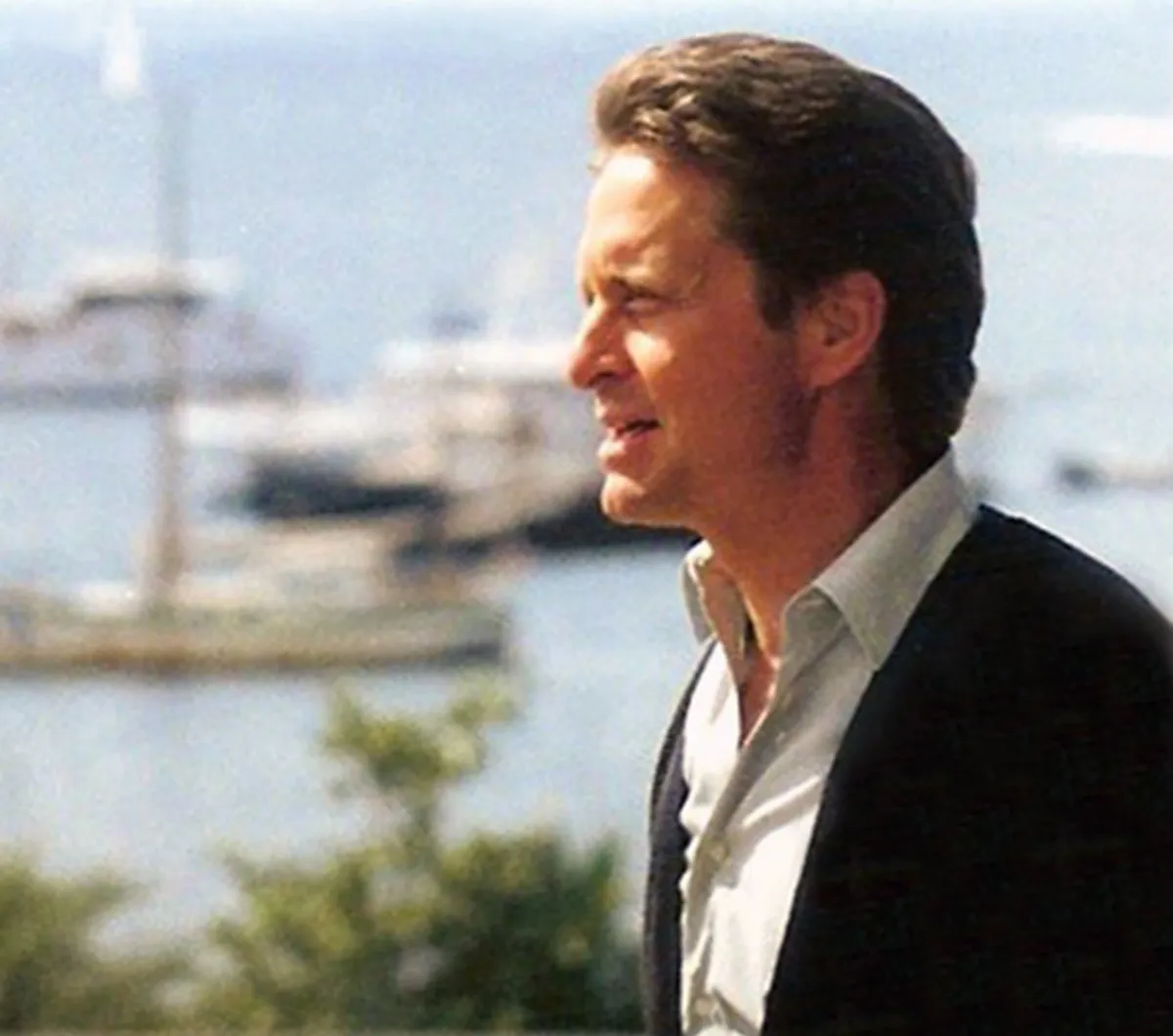 Michael Douglas at Cannes in 1987