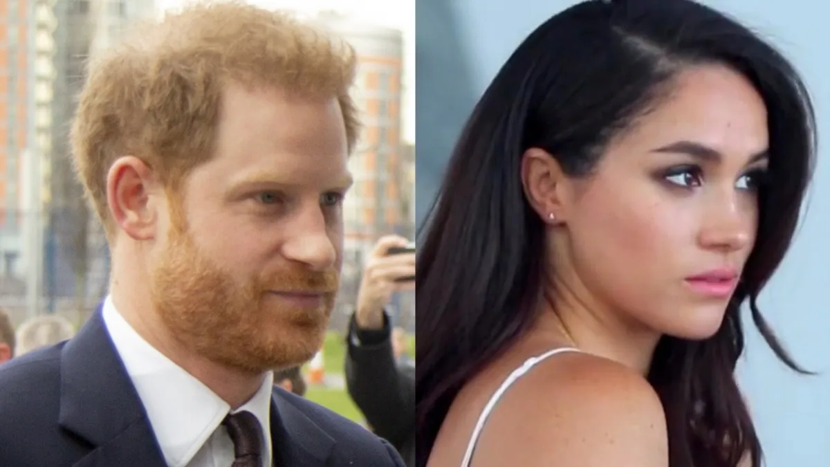 Prince Harry worried as Meghan Markle eyes Hollywood comeback. (Image Credit: (L) File:Prince Harry arrives at the UK-Africa Investment Summit in London 20 January 2020 (49413820711).jpg: DFID - UK Department for International Developmentderivative work: Minerva97, CC BY 2.0, via Wikimedia Commons, (R) M Doucette Production, CC BY 3.0, via Wikimedia Commons)