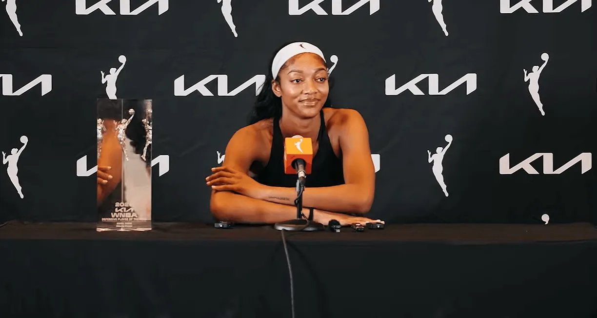 Screenshot of Angel Reese