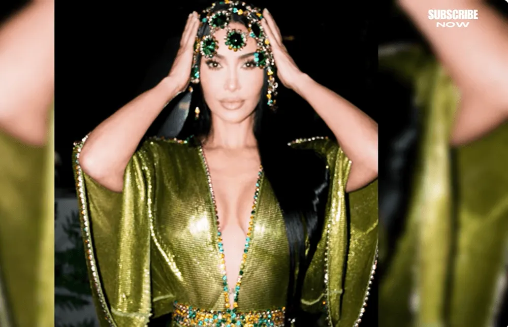 Screenshot of Kim Kardashian