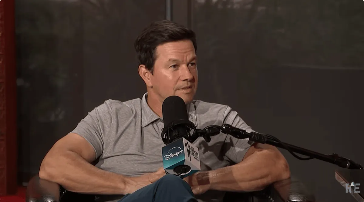Screenshot of Mark Wahlberg