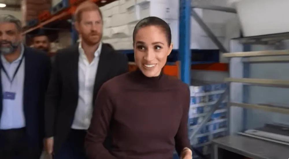 Screenshot of Meghan Markle