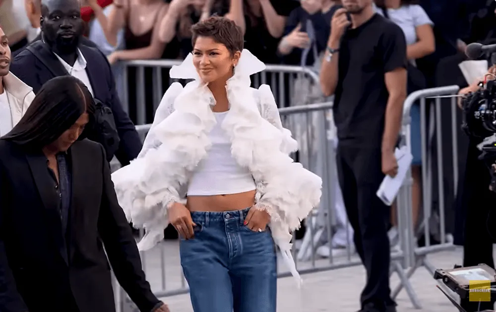 Screenshot of Zendaya