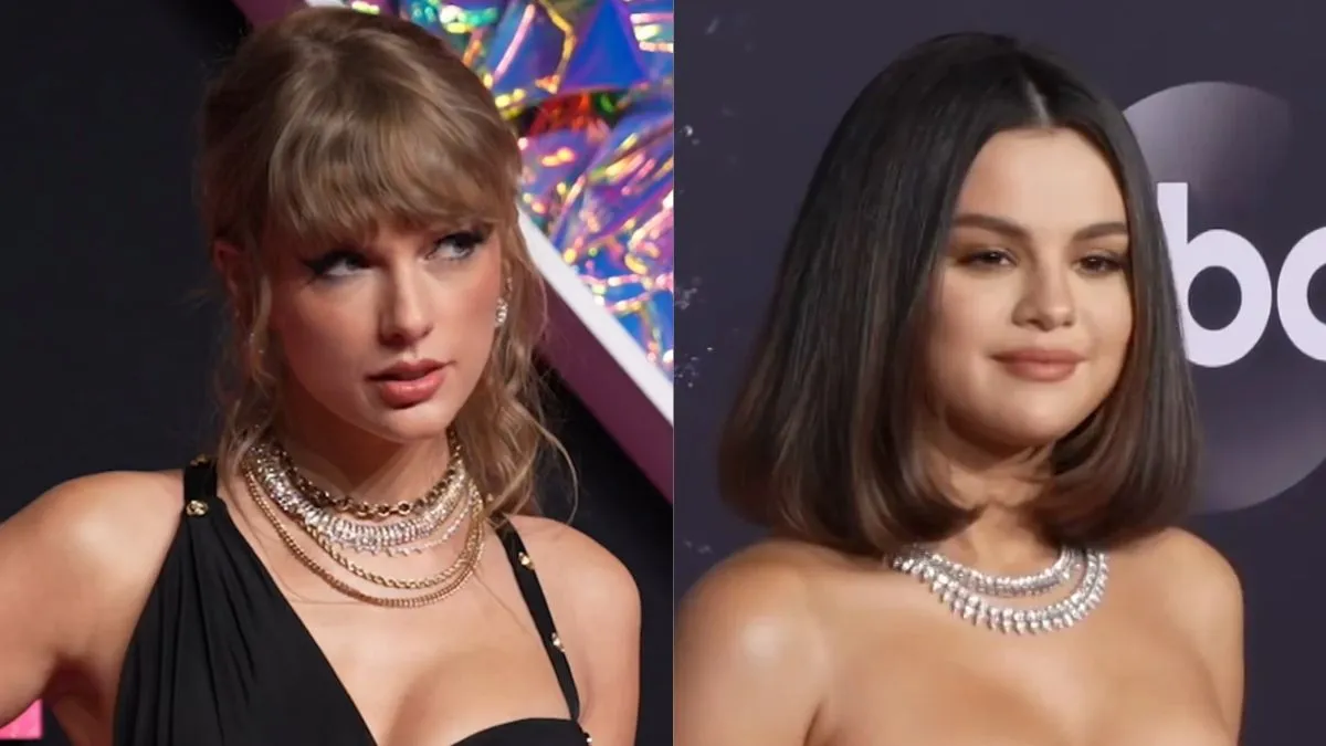 Selena Gomez reveals whether she gave Taylor Swift any marriage advice. (Image Credit:(L)iHeartRadioCA, CC BY 3.0, via Wikimedia Commons, (R)Cosmopolitan UK, CC BY 3.0, via Wikimedia Commons)