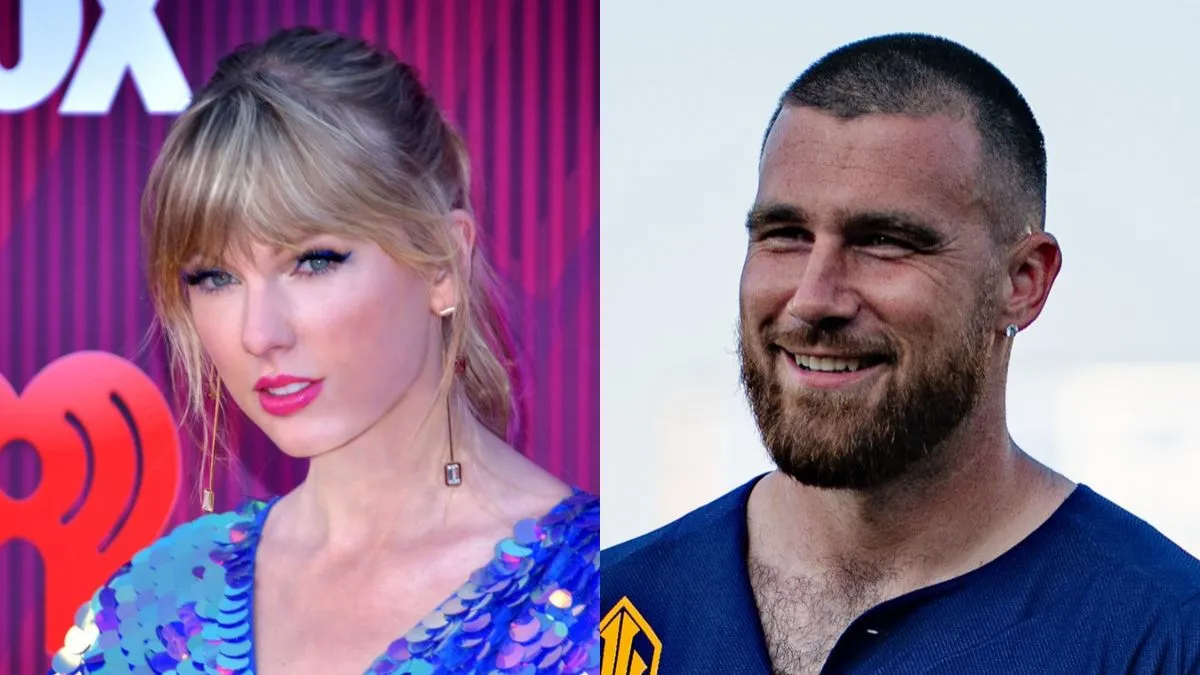 Taylor Swift and Travis Kelce got their wedding decor destroyed. (Image Credit: (L) Toglenn, CC BY-SA 4.0, via Wikimedia Commons, (R) Erik Drost, CC BY 2.0, via Wikimedia Commons)